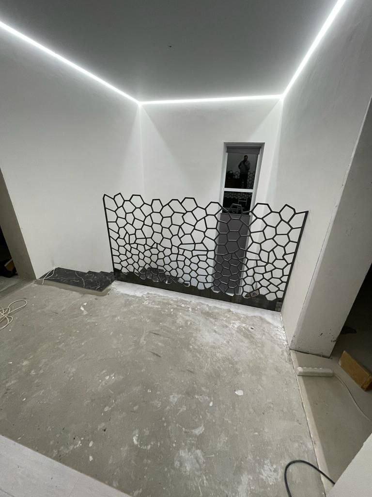 Сотовое ограждение антресоли